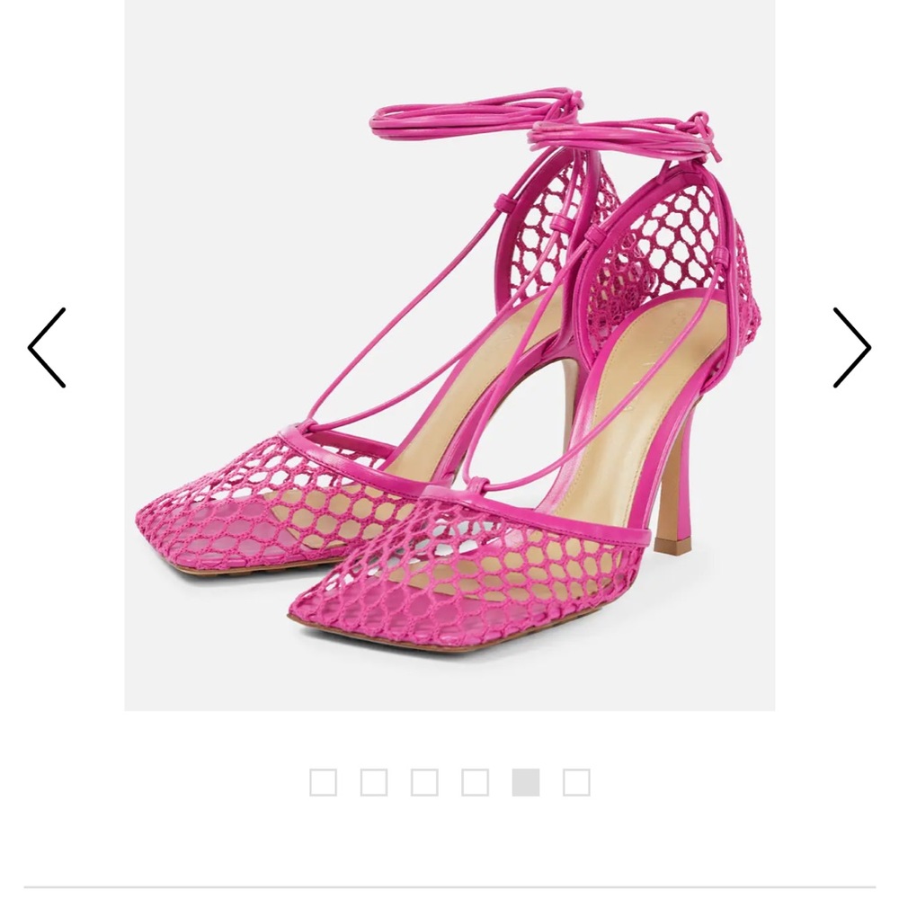 NWT Bottega Veneta stretch sandal in pink sz 38.5